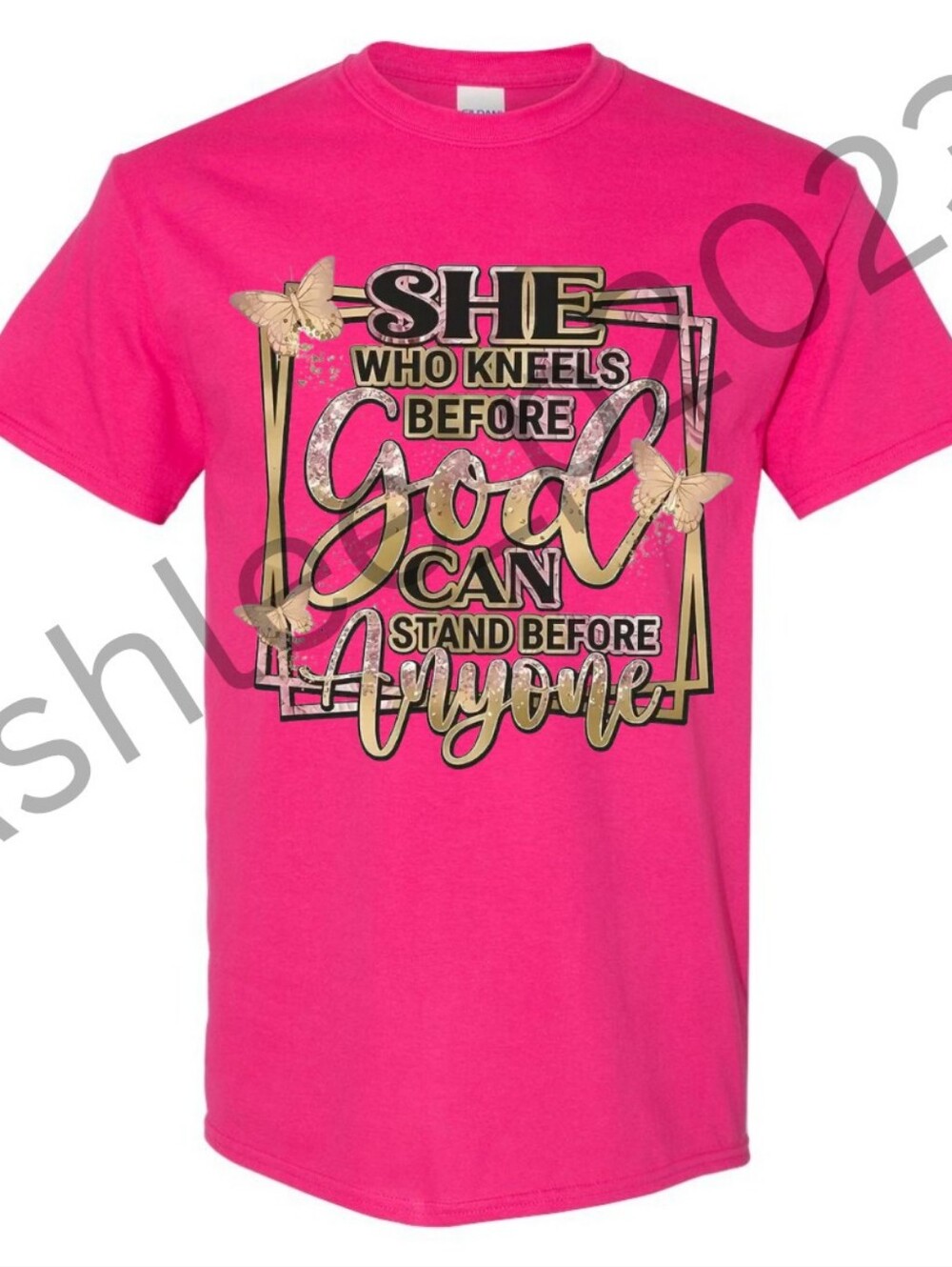 She Who Kneels Unisex Short  Sleeve Graphic Shirt